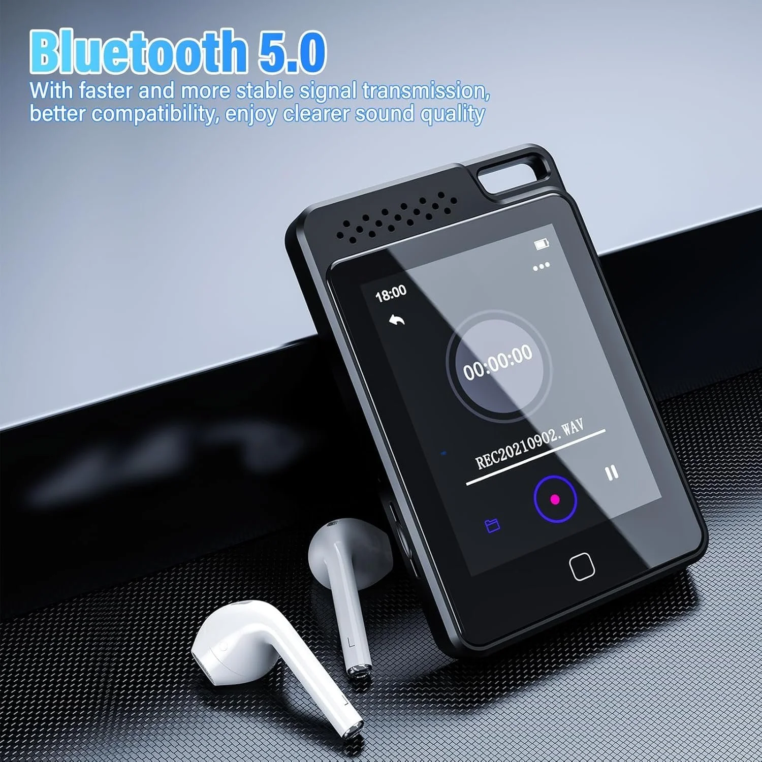 MP3 плеєр BOOTEEK 64 ГБ Чорний, фото №2