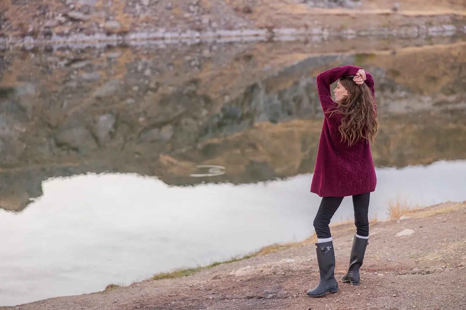 Пальто-шаль с воротником SAOL 100% Merino Wool с пуговицами для женщин, фото №9 Пальто-шаль с воротником SAOL 100% Merino Wool с пуговицами для женщин, фото №9