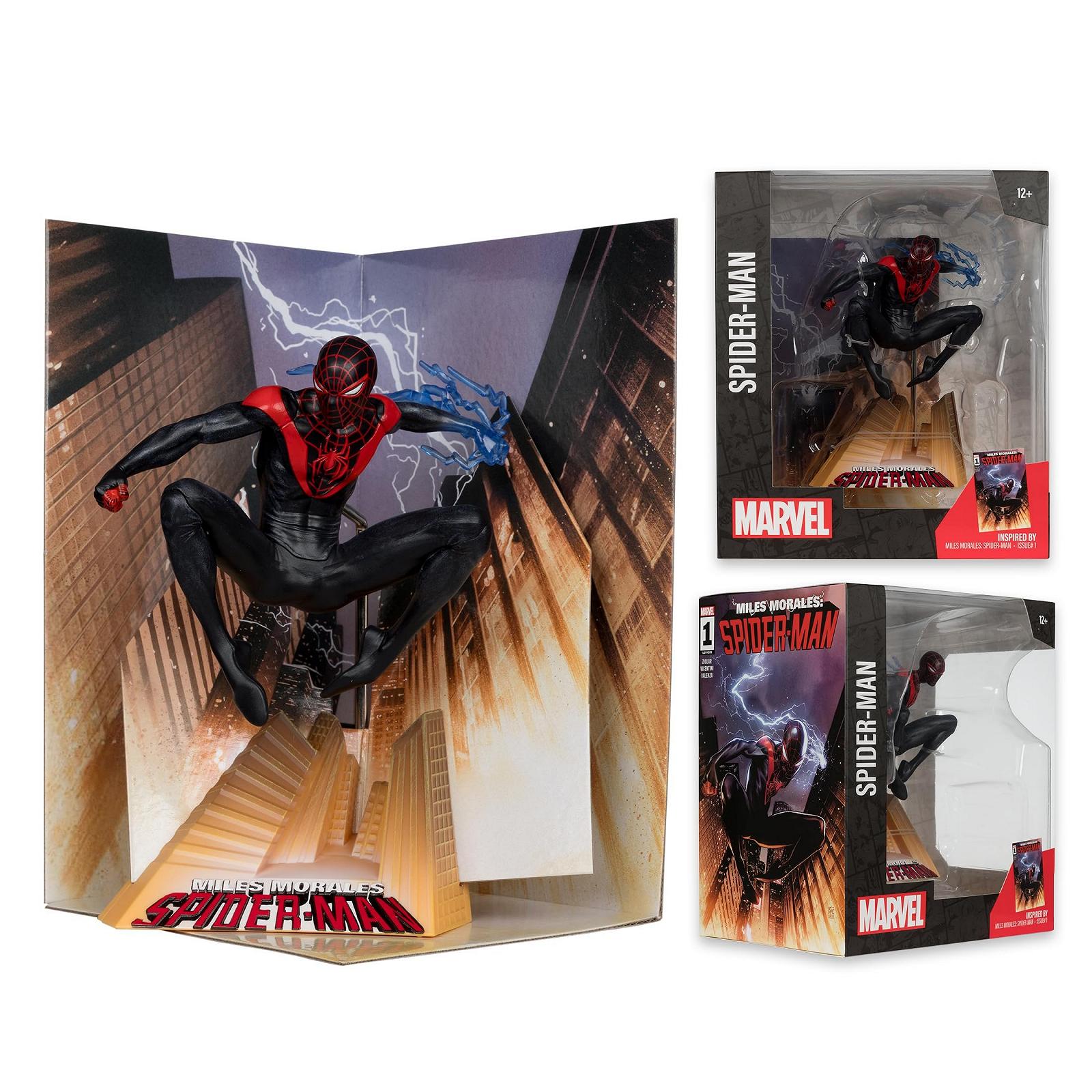 Фігурка McFarlane Toys Marvel Spider-Man Майлз Моралес: Spider-Man #1, масштаб 1:10, фото №4