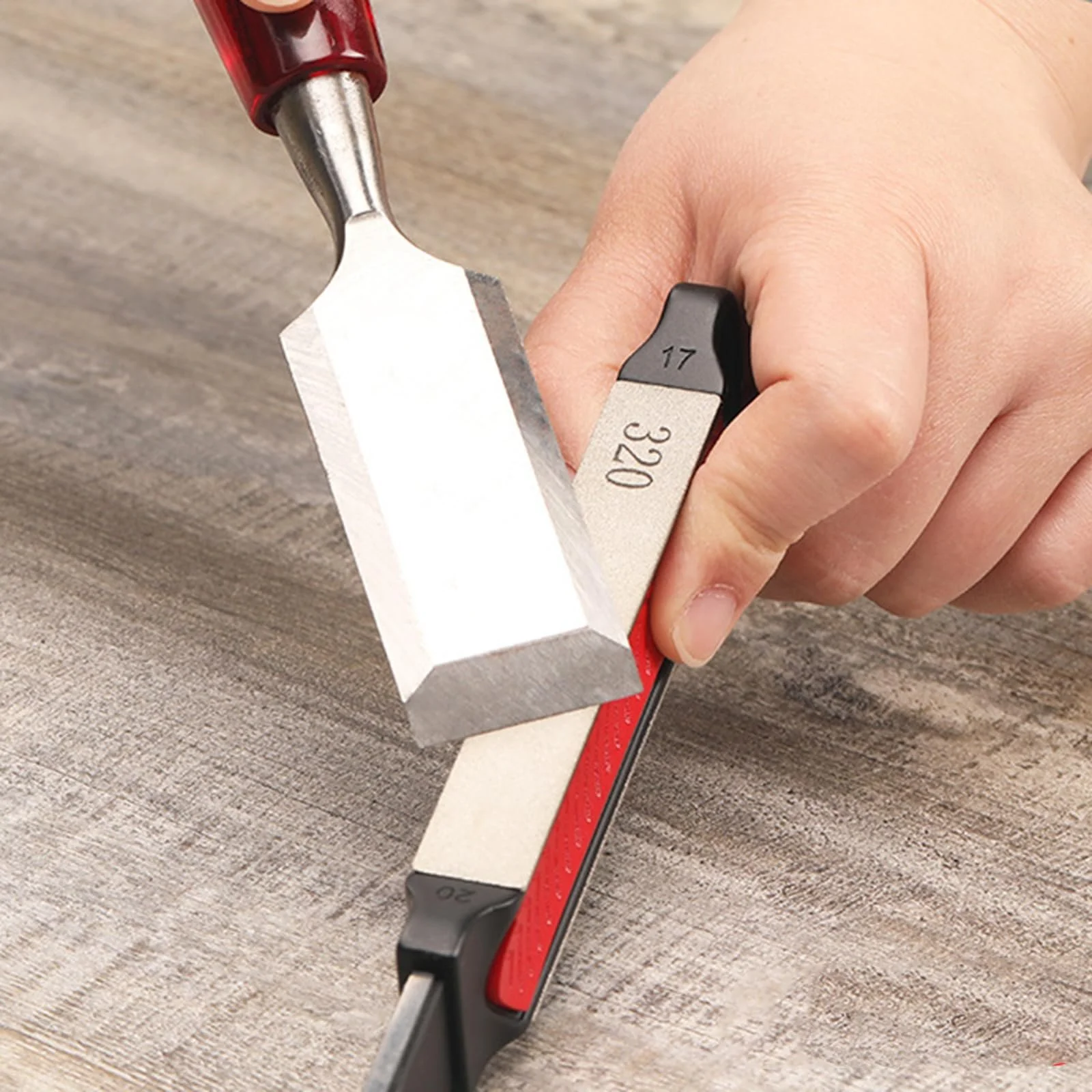 Точилка для садових ножів Garden Knife Sharpener алмазна сталева, фото №2