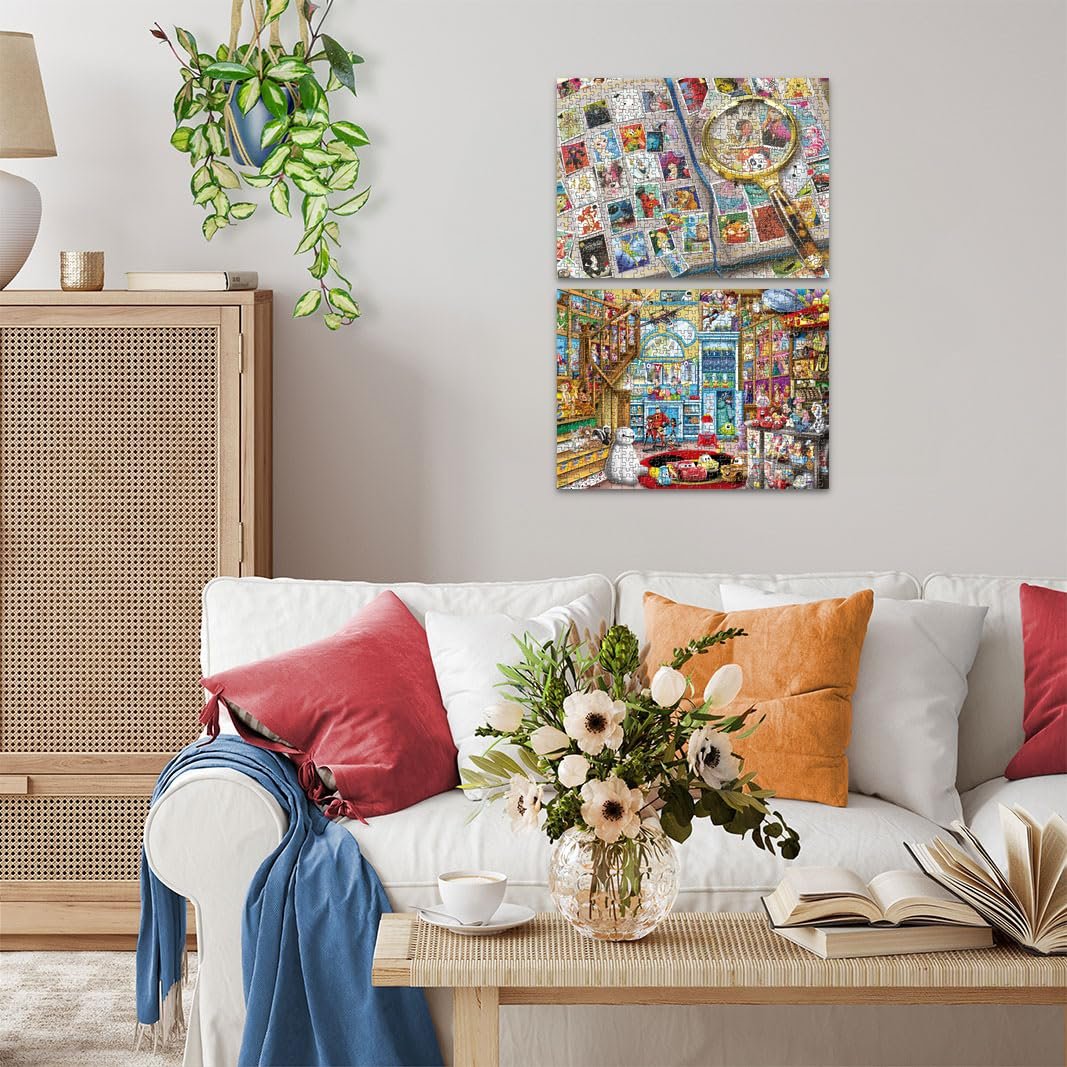 Пазл Ravensburger Disney Stamps and Toys 12000345 2 x 500 элементов, фото №6 Пазл Ravensburger Disney Stamps and Toys 12000345 2 x 500 элементов, фото №6