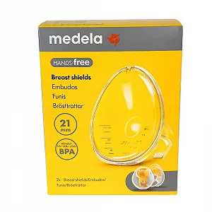 Накладки для грудей Medela Hands-free 2 шт без BPA 21/24/27 мм - Фото 1