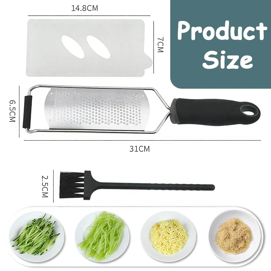 Терка для творога, лимона, 1 шт., фото №2