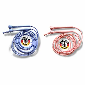 Купити Скакалка Speed Rope набір 2 шт. регульована рожева та блакитна - Фото 1 Скакалка Speed Rope набір 2 шт. регульована рожева та блакитна - Фото 1
