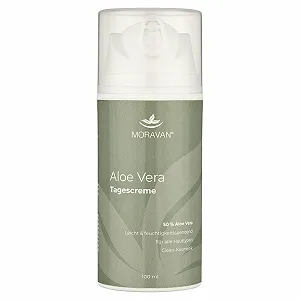 Денний крем Aloe Vera зволожувальний з вітаміном А та пантенолом 100 мл synthetic.ua - Фото 1