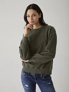 Жіночий світшот LTB Jeans Lesaya Slim - L / Зелений колір - Фото 1