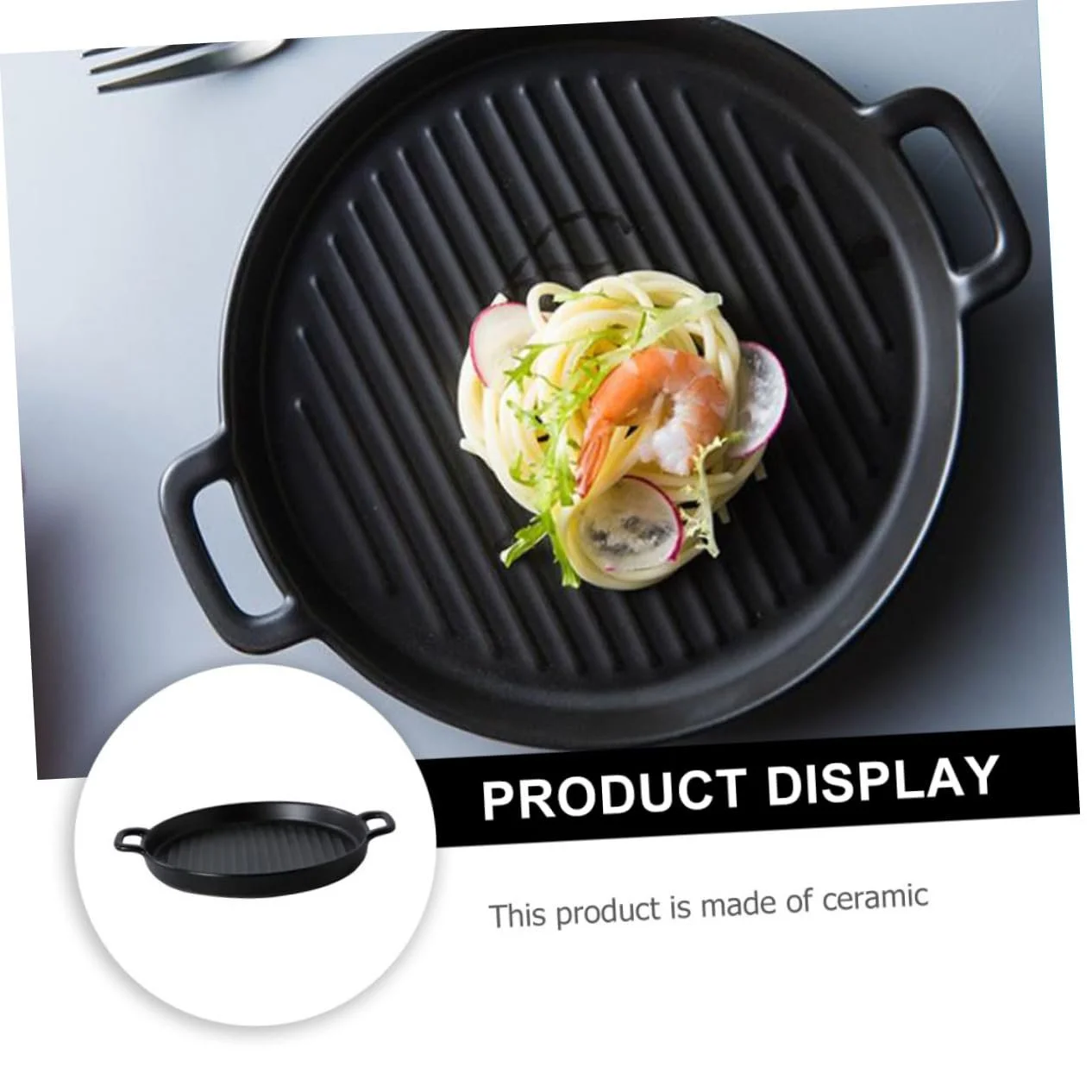 Форма для запекания Toyvian керамическая с ручками термостойкая, фото №3 Форма для запекания Toyvian керамическая с ручками термостойкая, фото №3