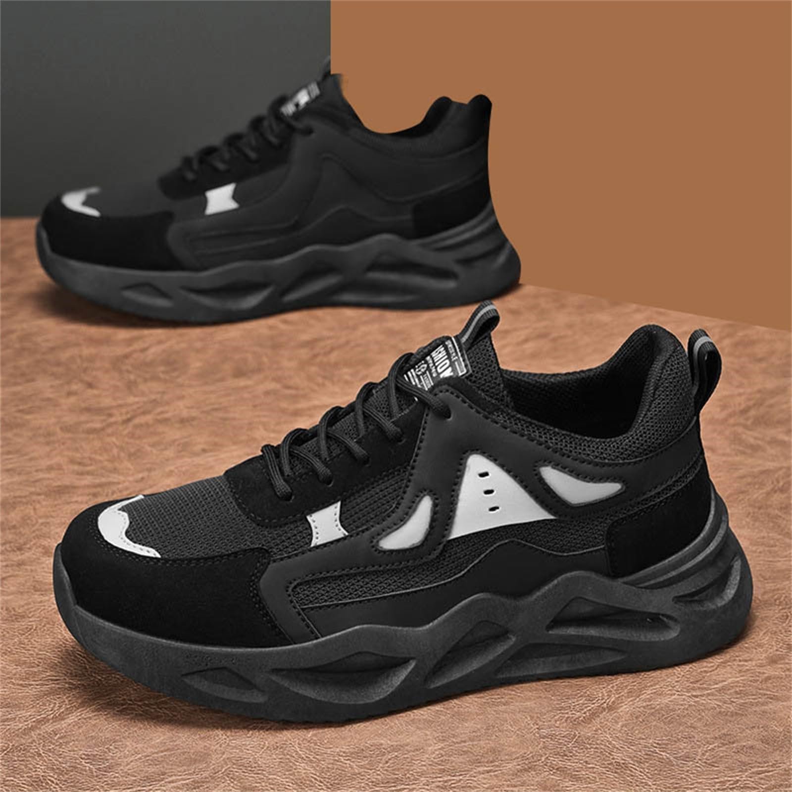 Чоловічі кросівки DKLOVIFU Elevator з підсилювачем висоти, дихаючі, сітчасті, для ходьби, для бігу, фото №5