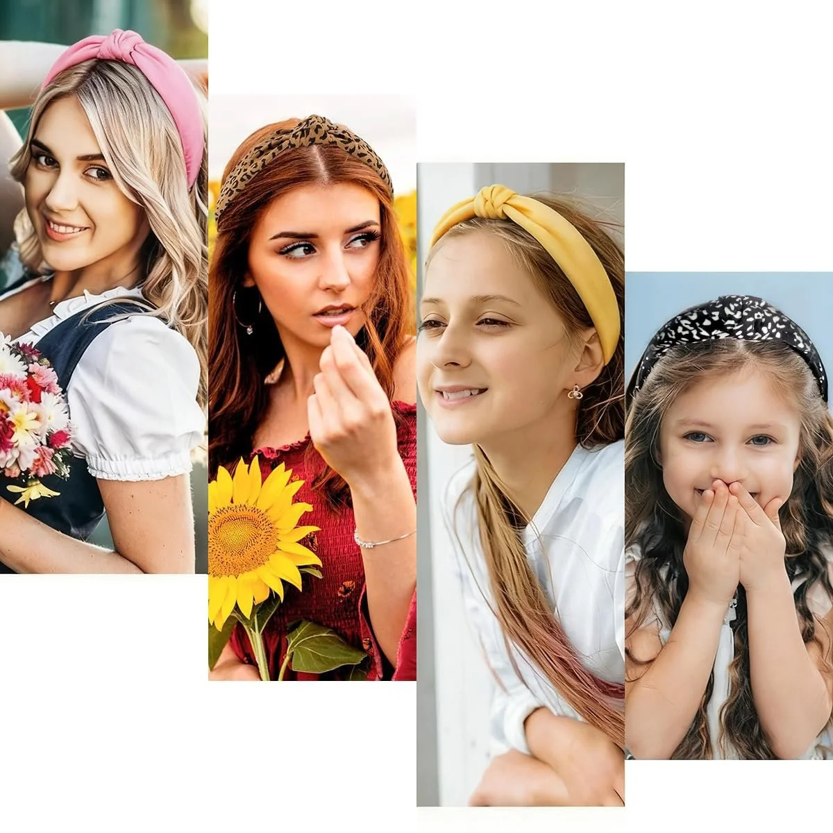 Набор женских обручей на голову, фото №6