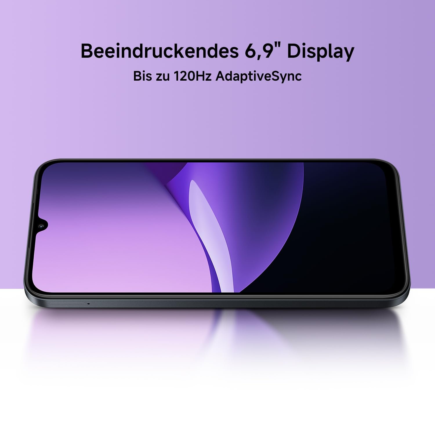 Смартфон Xiaomi Redmi 15C 5G 4/256GB 6.9" 120Hz MediaTek Dimensity 6300 50MP 6000mAh Midnight Black, фото №8 Смартфон Xiaomi Redmi 15C 5G 4/256GB 6.9" 120Hz MediaTek Dimensity 6300 50MP 6000mAh Midnight Black, фото №8