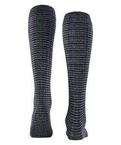 Гольфы FALKE Женские Dormant Tweed 60 Den Ден Дышащие Из органического устойчивого хлопка Длинные узорные 1 пара synthetic.ua - Фото 1