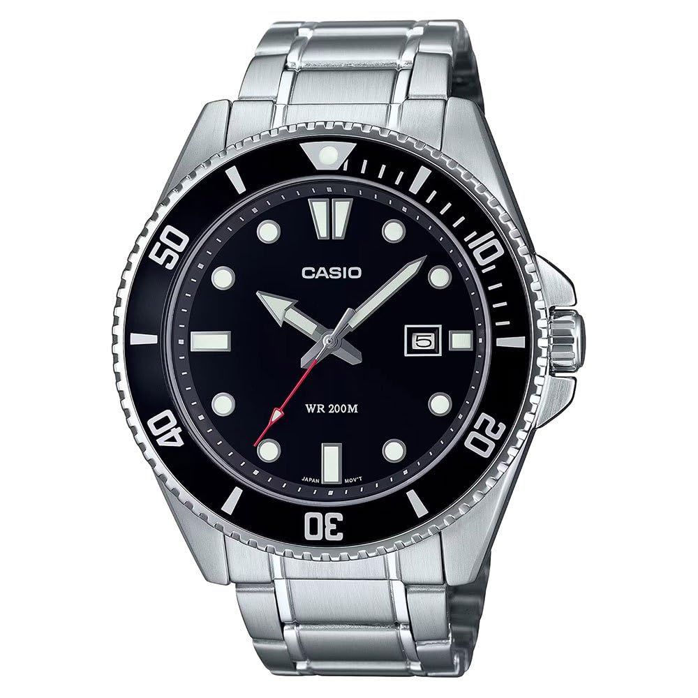 Годинник Casio MDV-107D-1A1VEF срібний, фото №1
