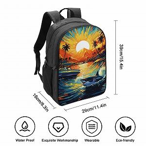 Шкільний Рюкзак DPEOANEBN Shark для Хлопчиків та Підлітків, Модель Style-4, 40 x 28 x 16 см synthetic.ua - Фото 1