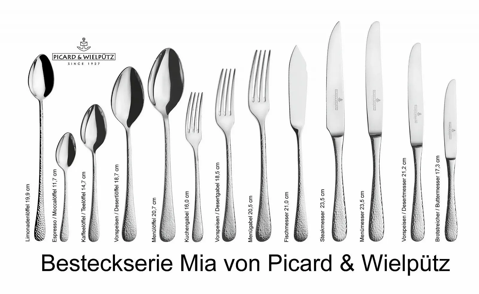 Набор столовых приборов Picard & Wielpütz Mia 6180 60 предметов, фото №3