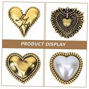 Прикраси для нігтів IMIKEYA Ретро, сплав, блискітки synthetic.ua - Фото 1