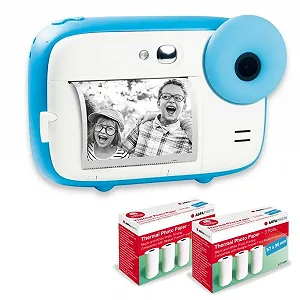 Фотокамера миттєвого друку AGFA Photo Realikids Instant Cam LCD 2.4 дюйма Lithium Battery Blue - Фото 1