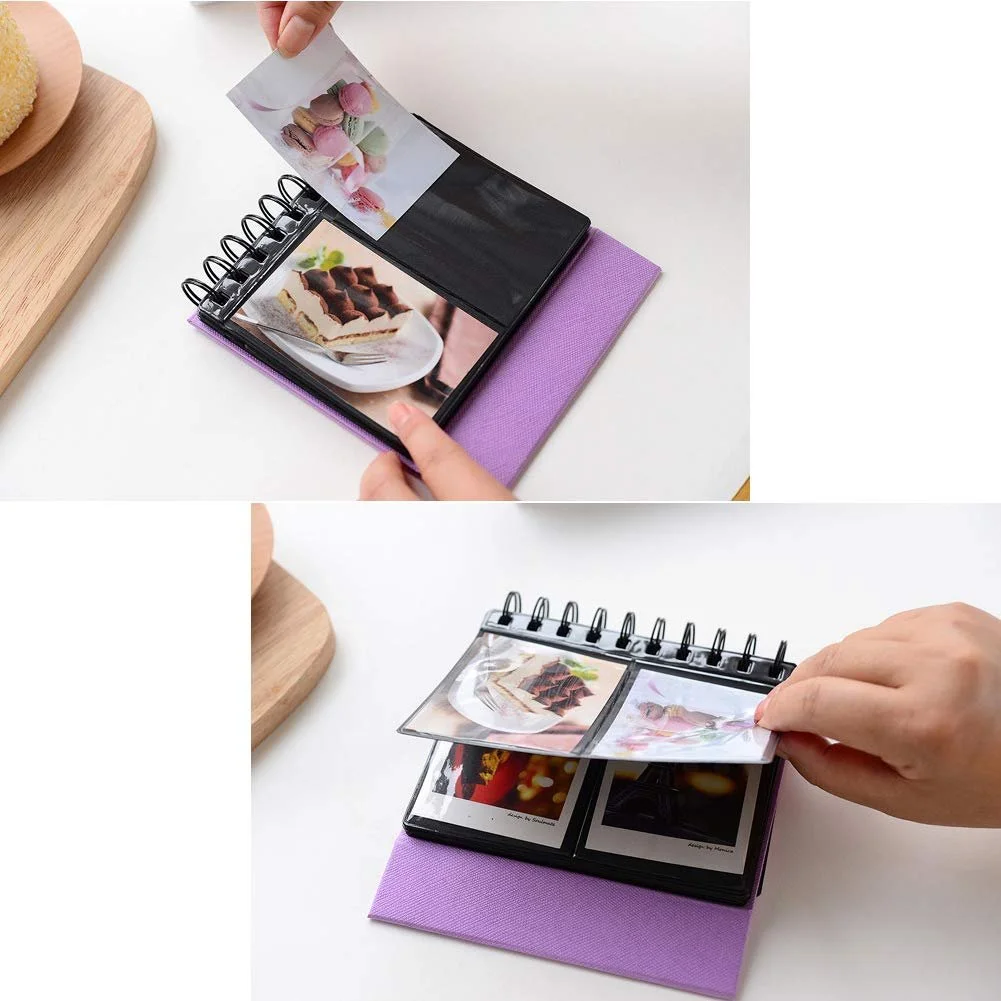 Фотоальбом Urvoix Mini для Fujifilm Instax Mini 8 7s 25 50s 90, визиток, черный, фото №5 Фотоальбом Urvoix Mini для Fujifilm Instax Mini 8 7s 25 50s 90, визиток, черный, фото №5