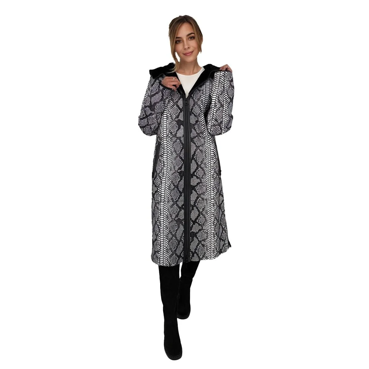 Женское пальто из овечьей кожи Hollert Venomous Chic, фото №1 Женское пальто из овечьей кожи Hollert Venomous Chic, фото №1