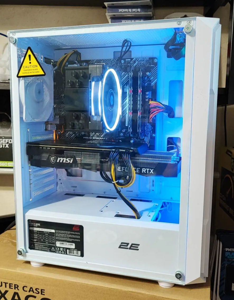 Ігровий комп'ютер RYZEN 5 5500 4.2 GHZ, RTX 3070 8 GB, 16GB DDR4, SSD M.2 1TB, фото №9