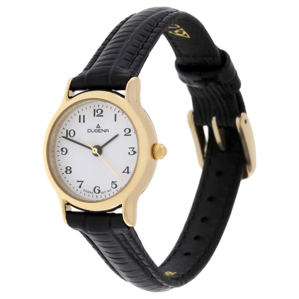 Женские часы Кварцевые Dugena Vintage Черный / Белый Ремешок, фото №3