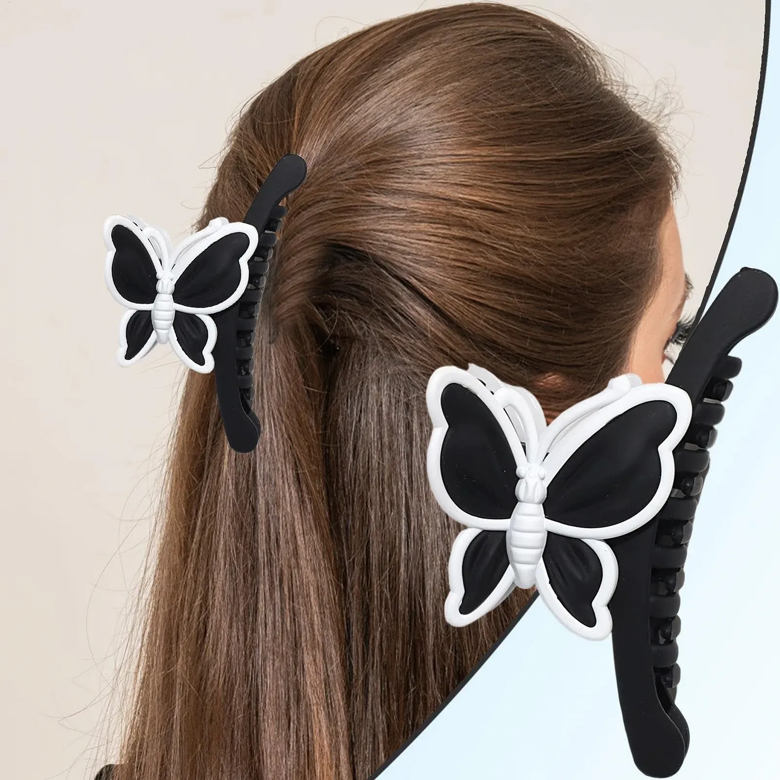 Заколка для волосся Кліп Твердий Кольоровий, фото №3 Заколка для волосся Кліп Твердий Кольоровий, фото №3