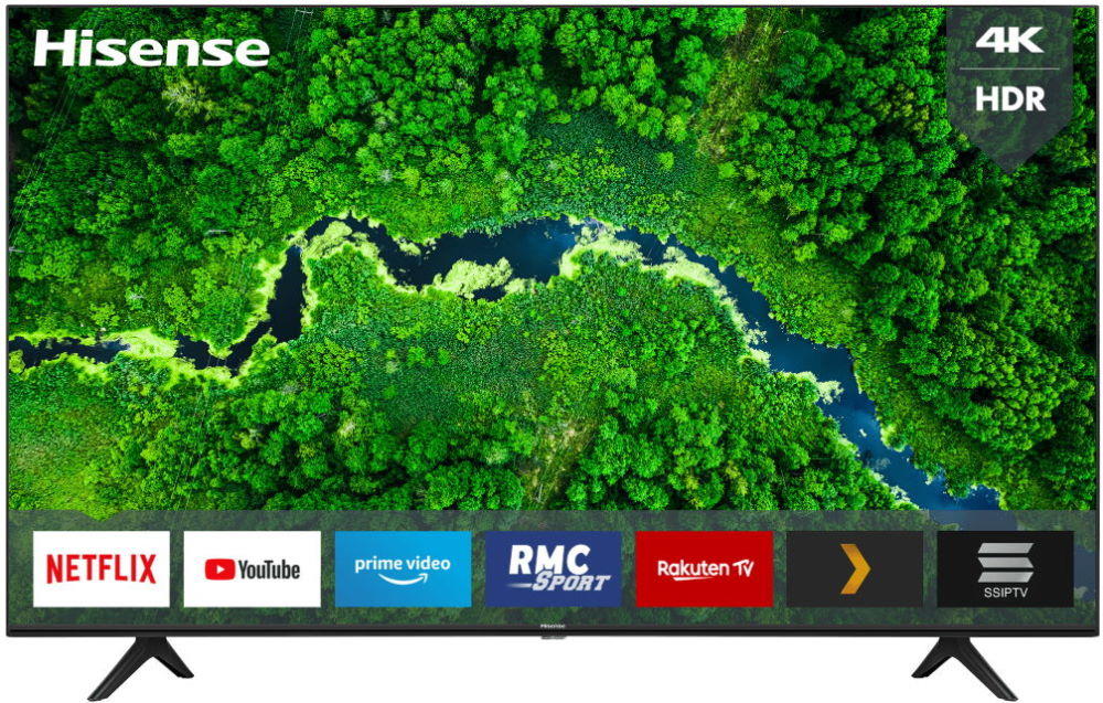 Телевизор 43" Hisense 43AE7000F / 4K / 60 Гц / LCD / Smart TV / Wi-Fi / Bluetooth / T2, фото №1 Телевизор 43" Hisense 43AE7000F / 4K / 60 Гц / LCD / Smart TV / Wi-Fi / Bluetooth / T2, фото №1