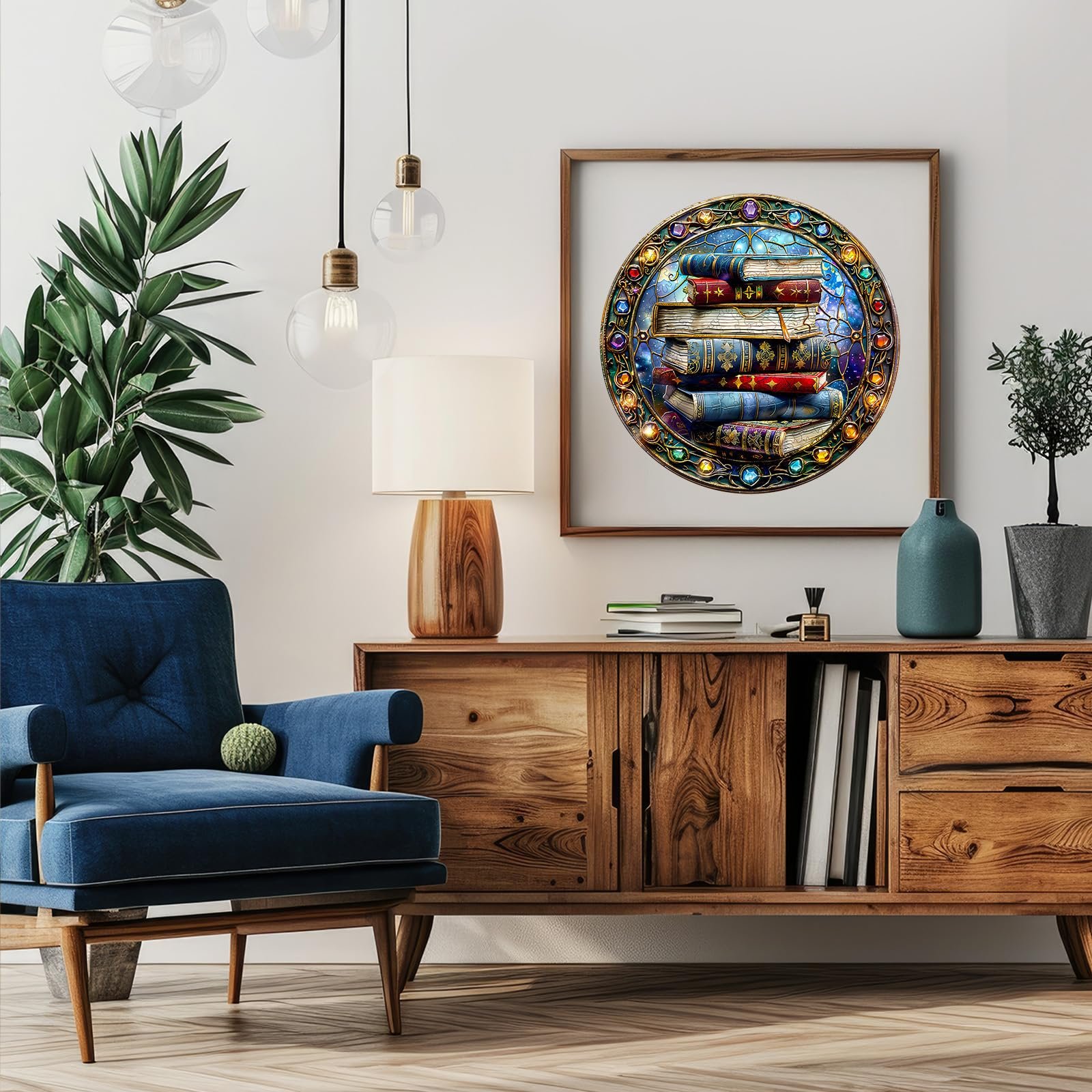 Дерев'яний пазл Magic Book L 300 елементів 34 x 34 см, фото №3 Дерев'яний пазл Magic Book L 300 елементів 34 x 34 см, фото №3