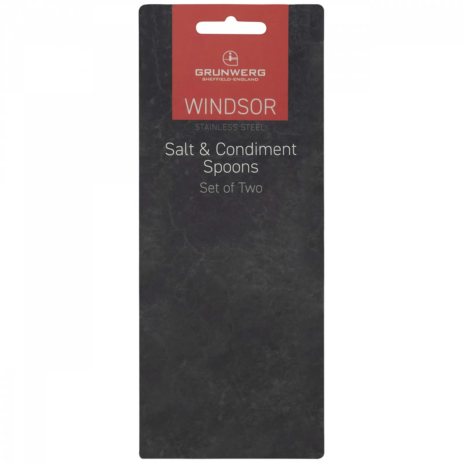 Ложка для солі Windsor Набір з 2 шт. 18/0 нержавіюча сталь в упаковці полірована, срібна, фото №3 Ложка для солі Windsor Набір з 2 шт. 18/0 нержавіюча сталь в упаковці полірована, срібна, фото №3