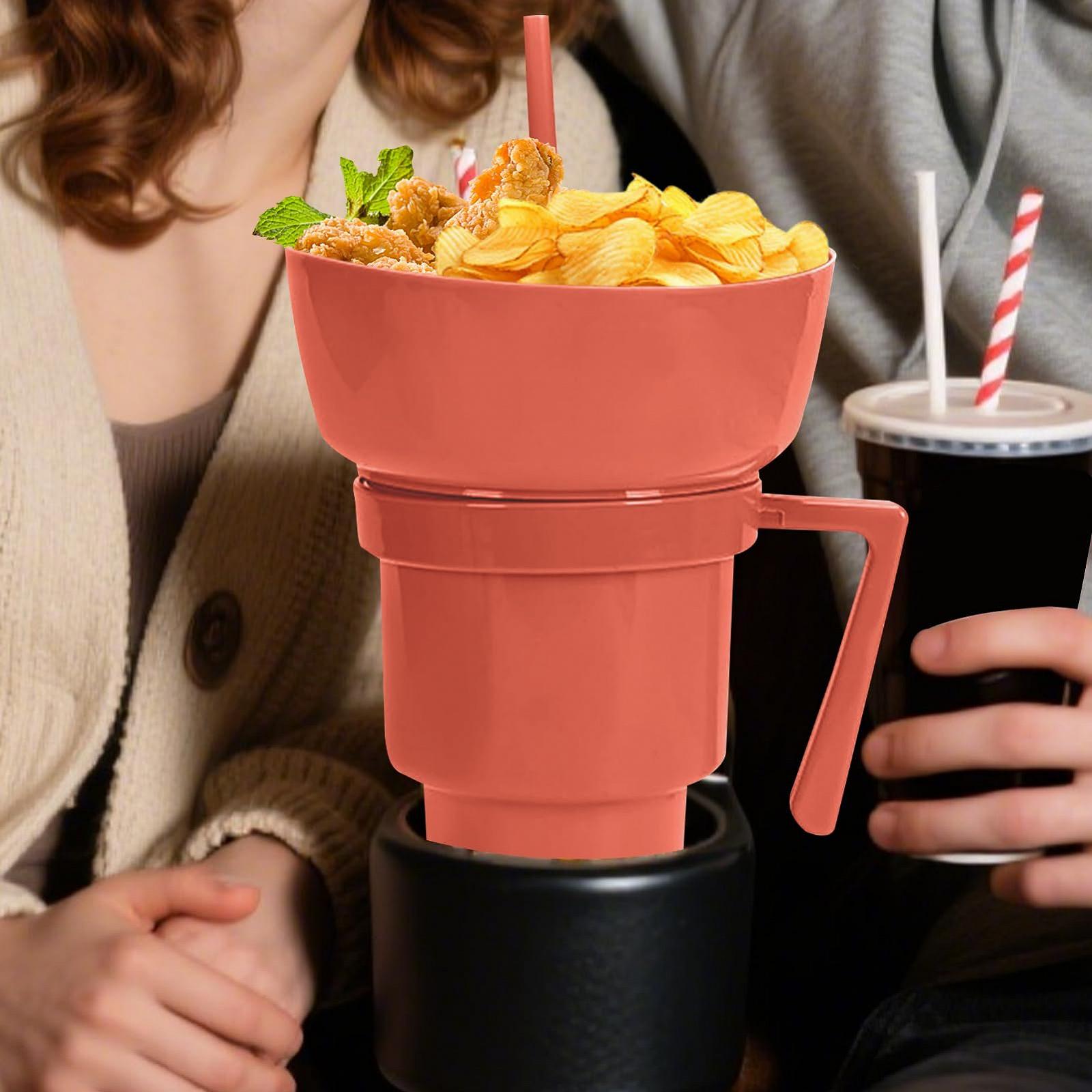 Набір для снеків та напоїв Дитячий контейнер для снеків Пляшка для пиття з соломинкою, фото №6