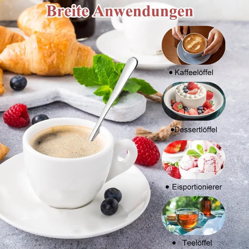 Ложка Кавова з гравіюванням I Love You, набір 2 шт, фото №7