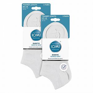 Носки IOMI для диабетиков, 6 пар, женские, широкие, короткие носки-следки без резинки synthetic.ua - Фото 1