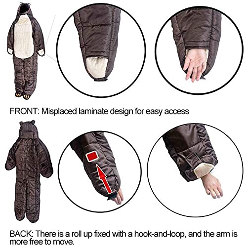 Спальный мешок Camping Portable Extreme Weather для холодной погоды Легкий, фото №5