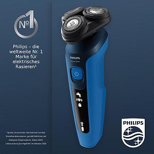 Электробритва Philips Series 5000 S5466/18 SteelPrecision 360° для влажного и сухого бритья synthetic.ua - Фото 1