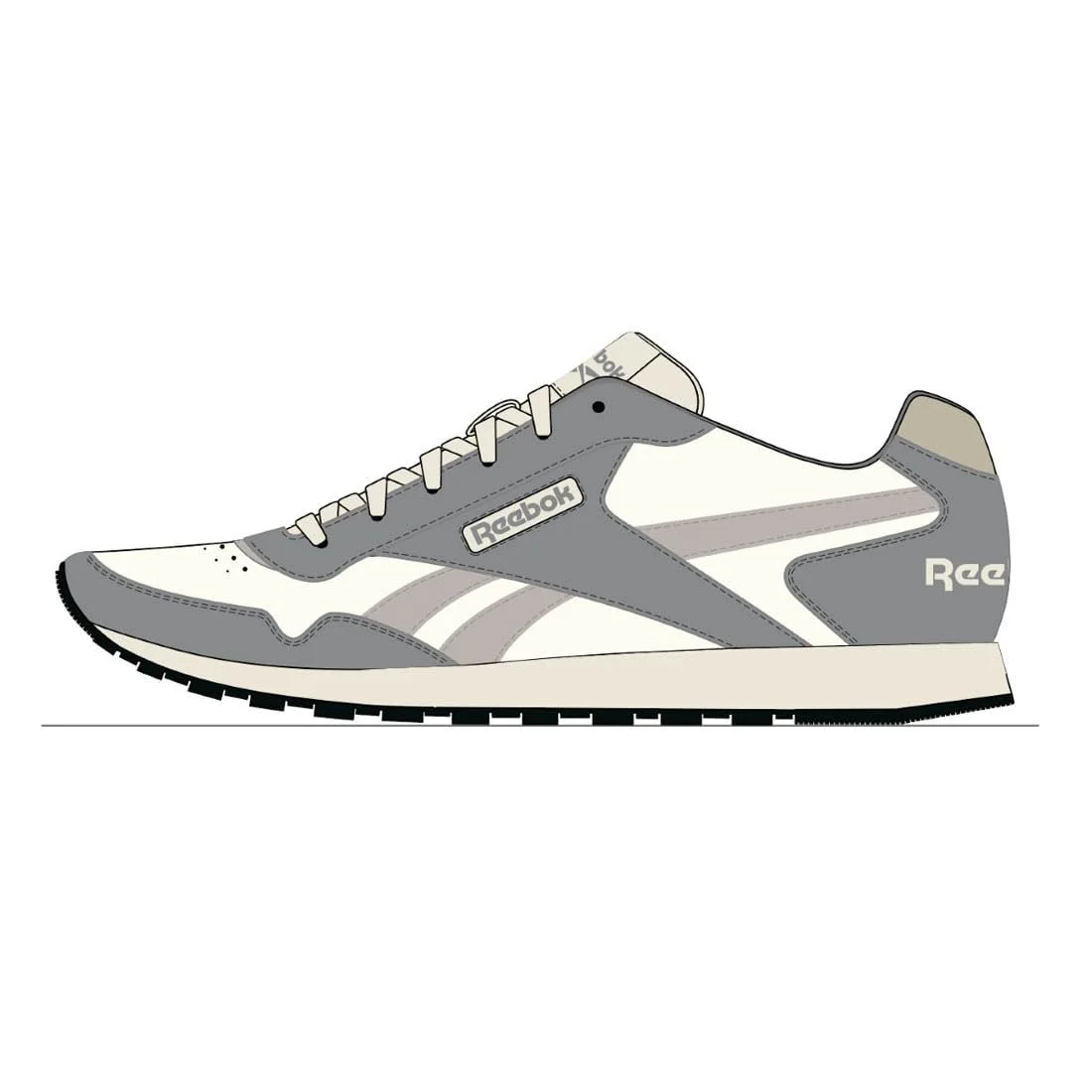 Кроссовки Reebok Unisex Детские Glide, фото №5