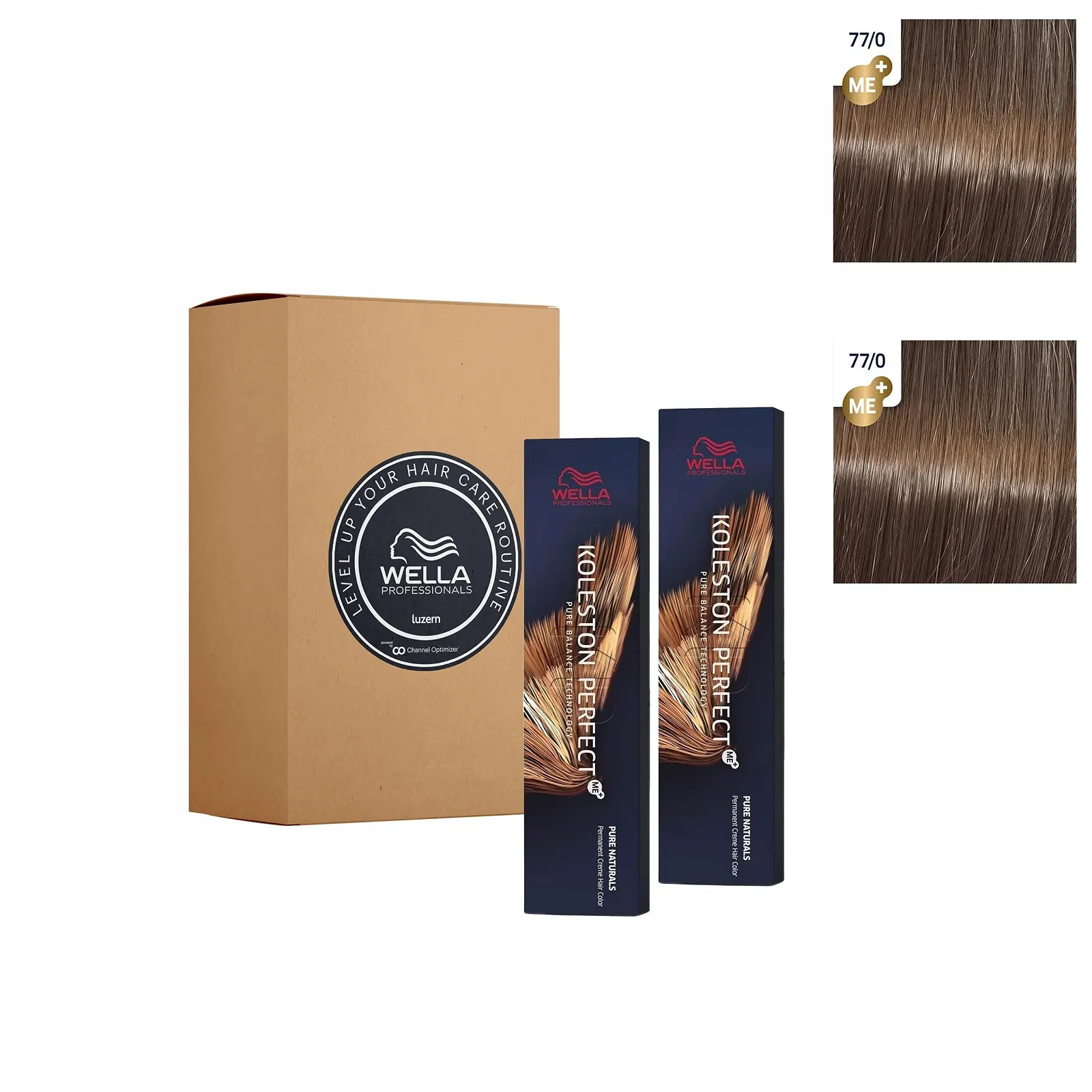 Фарба для волосся Wella Koleston Perfect ME+ Pure Naturals 77/0 Інтенсивний середній блонд / Натуральний, 60 мл, 2 шт, фото №1 Фарба для волосся Wella Koleston Perfect ME+ Pure Naturals 77/0 Інтенсивний середній блонд / Натуральний, 60 мл, 2 шт, фото №1