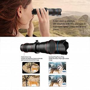 Монокуляр 28x HD для концертів на відкритому повітрі Портативний високопродуктивний synthetic.ua - Фото 1