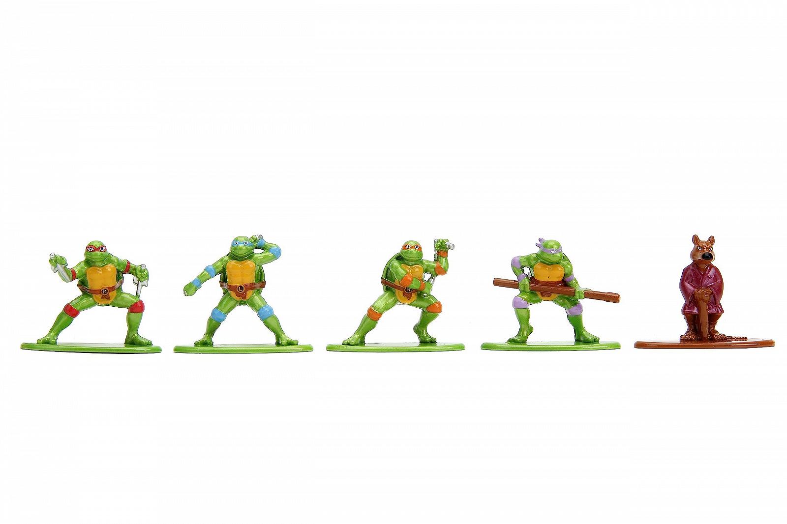 Игровые фигурки Jada Toys Teenage Mutant Ninja Turtles Серия 1, 18 штук, 4.2 см, разноцветные, фото №5