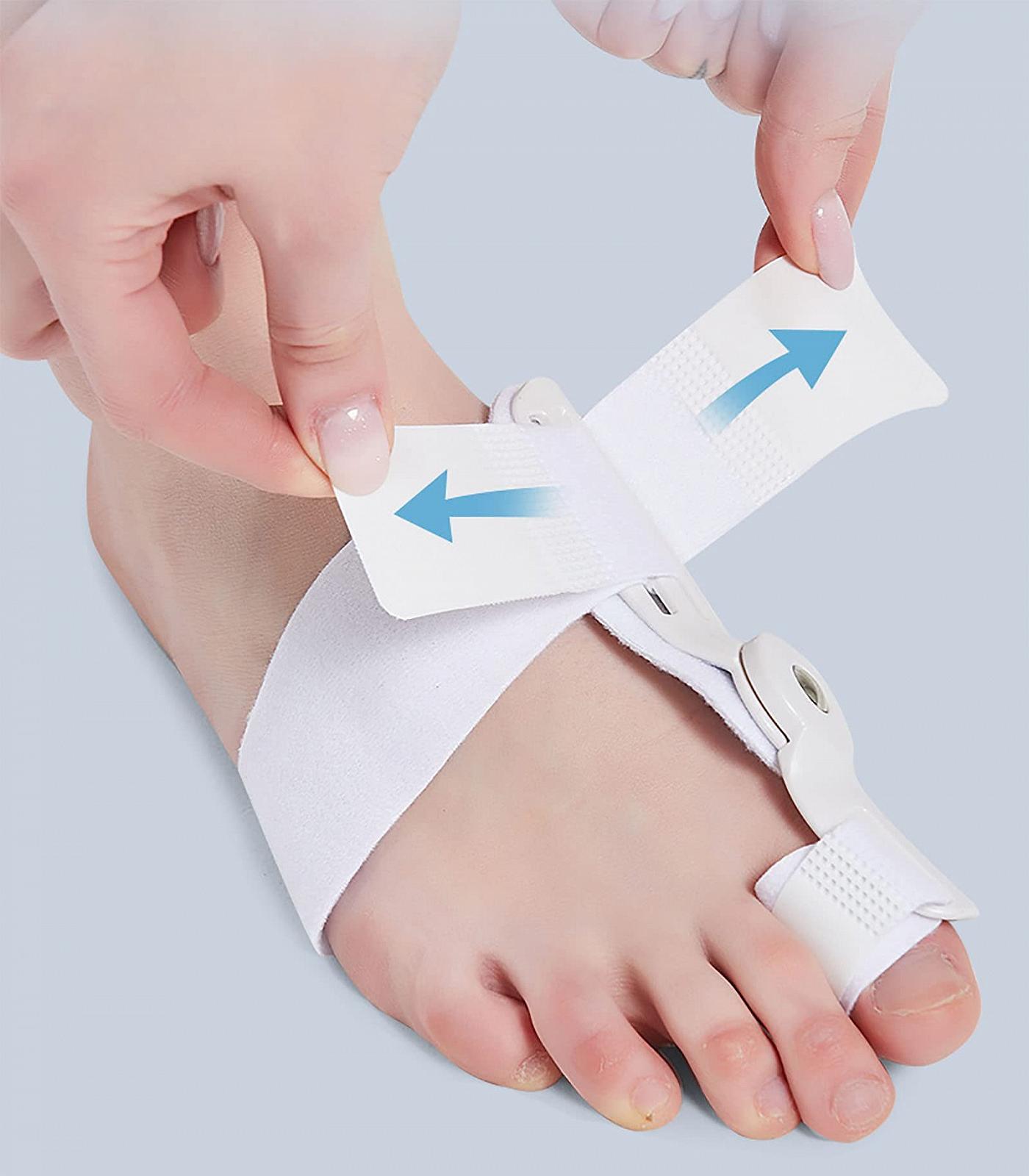 Коректор великого пальця стопи для чоловіків і жінок Ортопедична шина, фото №7