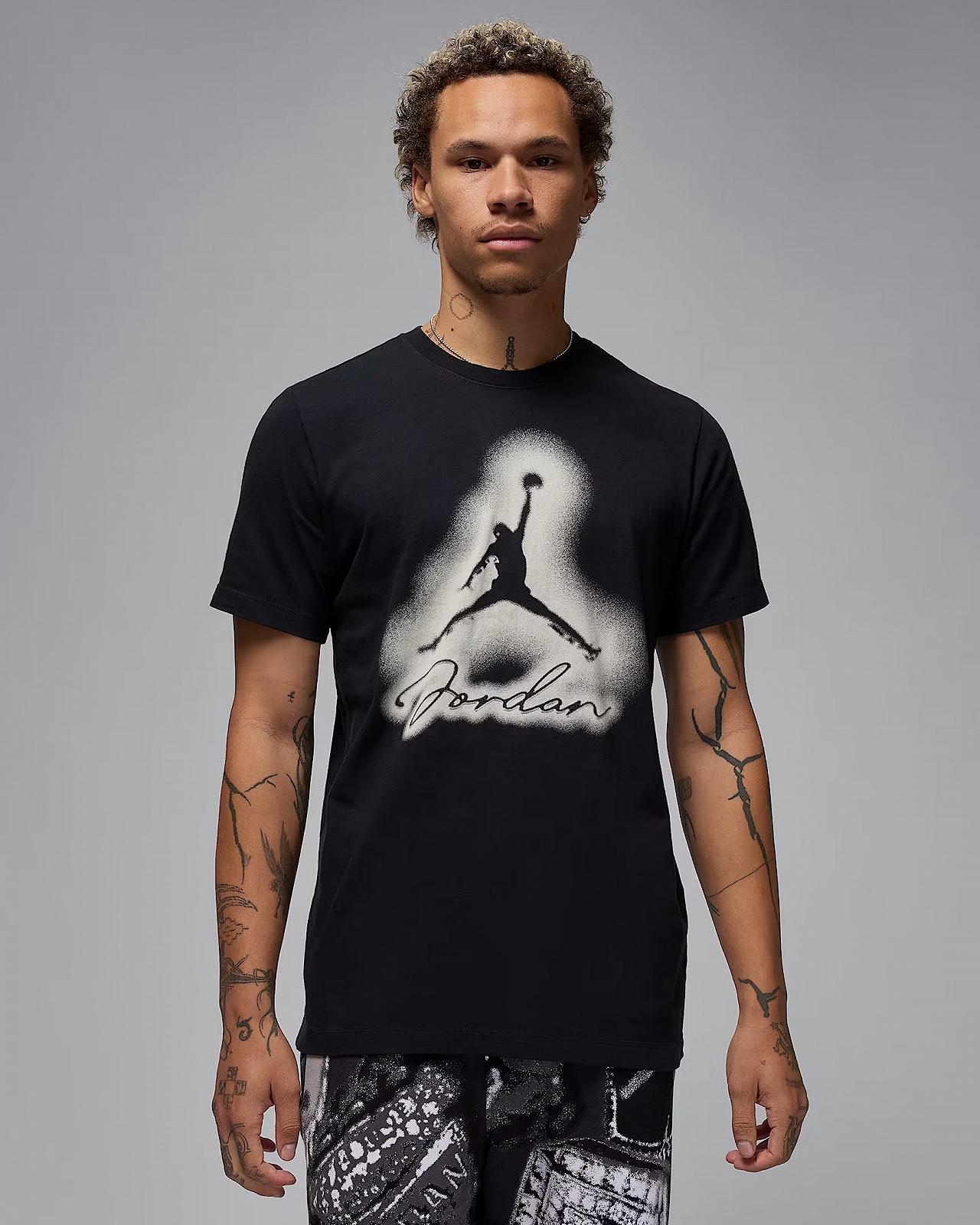 Футболка Nike FLT MVP JM HBR SS CREW M, фото №1