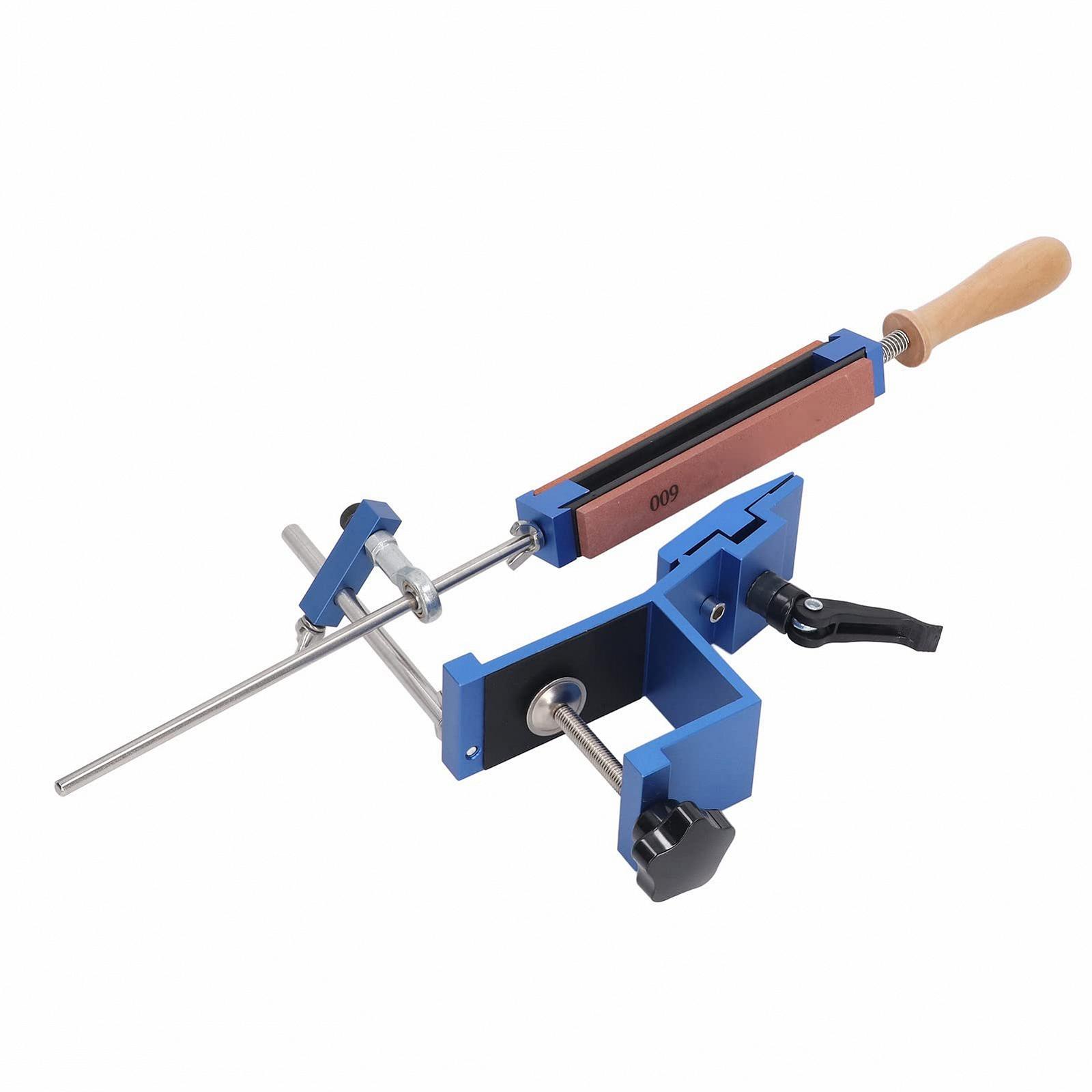 Набір для заточування ножів із фіксованим кутом 4 точильні камені та 4 алмазні камені, фото №8 Набір для заточування ножів із фіксованим кутом 4 точильні камені та 4 алмазні камені, фото №8