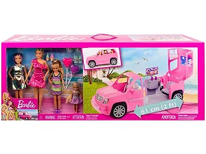 Игрушка Barbie Limo and 4 Dolls - Фото 1