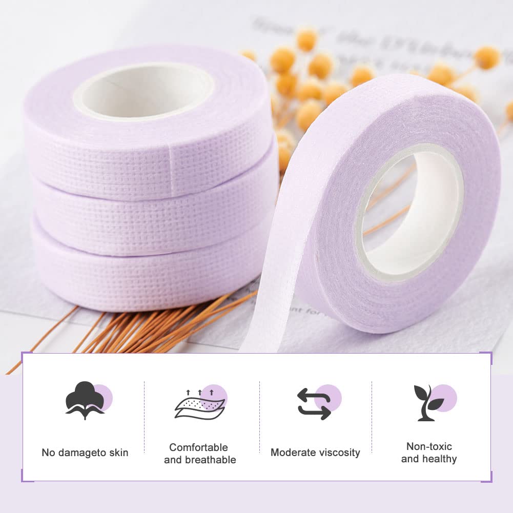 Скотч Lunamoon 6 Rolls Eyelash Tape для нарощення вій (Колір), фото №5