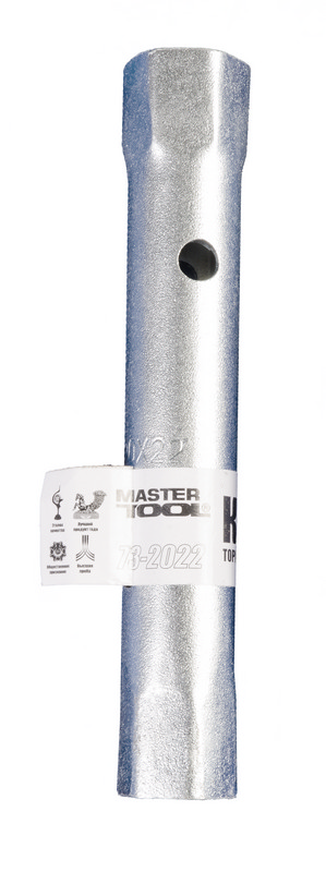 Ключ торцевий трубчастий MASTERTOOL 20х22 мм 73-2022, фото №2