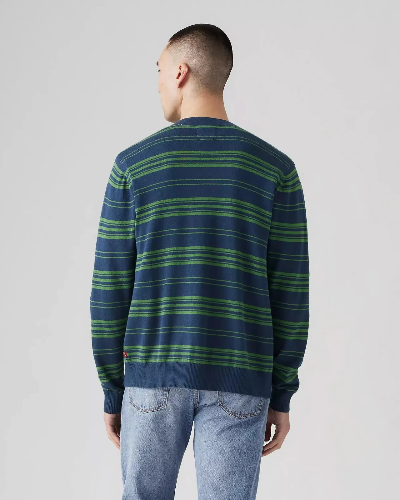 Чоловічий кардіган LEVIS DUNE CARDIGAN Palmer Stripe Dress Blues - L, фото №3 Чоловічий кардіган LEVIS DUNE CARDIGAN Palmer Stripe Dress Blues - L, фото №3