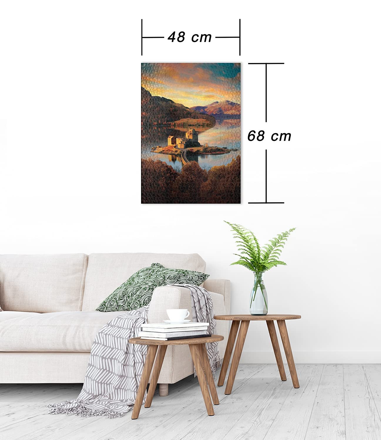 Пазл Ulmer Puzzleschmiede Scotland Eilean Donan Castle 1000 деталей, фото №3 Пазл Ulmer Puzzleschmiede Scotland Eilean Donan Castle 1000 деталей, фото №3