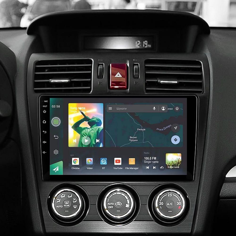 Штатная магнитола Sigma X9232 2+32 Gb Subaru Forester 4 SJ 2012-2015 A 9, фото №3