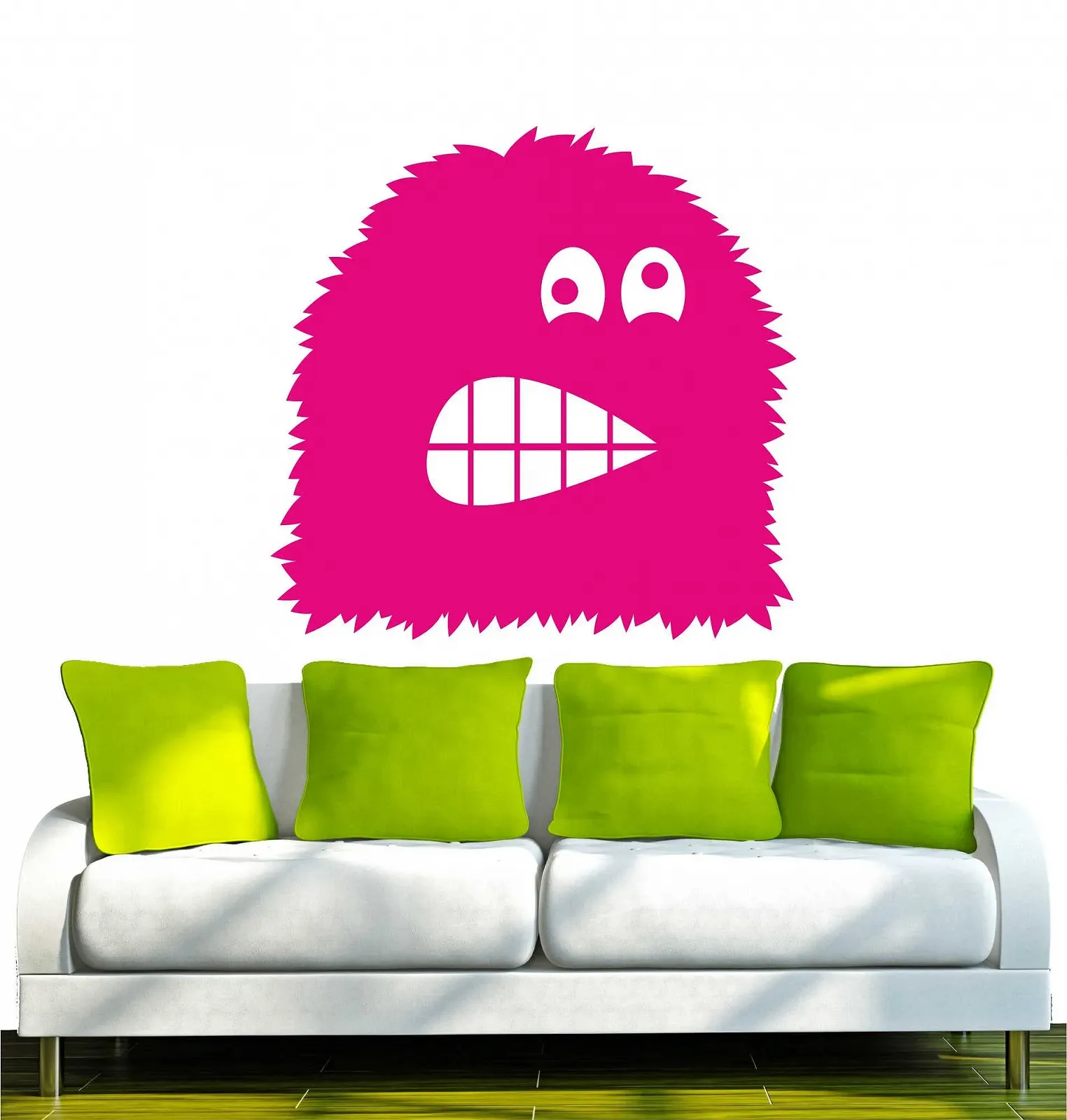 Наклейка на стену INDIGOS W477 Jolly Monsters, фото №1