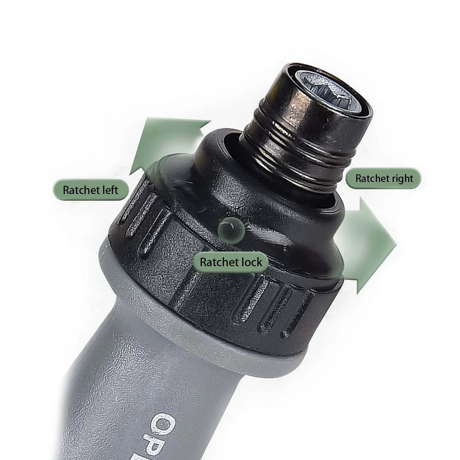 Набір викруток з тріскачкою 10-в-1 з магнітними насадками, фото №4