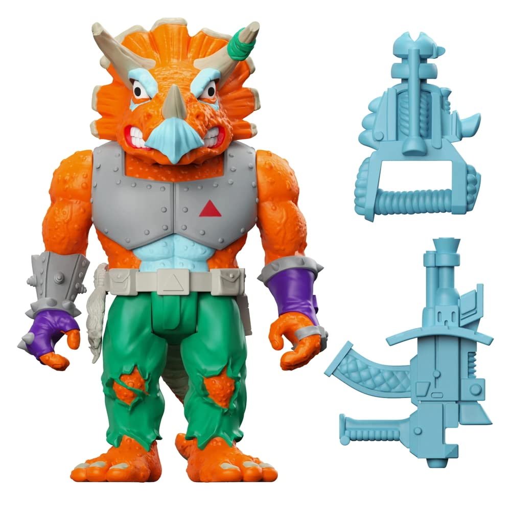 Фигурка Triceraton Super 7 Reaction Las Tortugas Ninja, фото №1