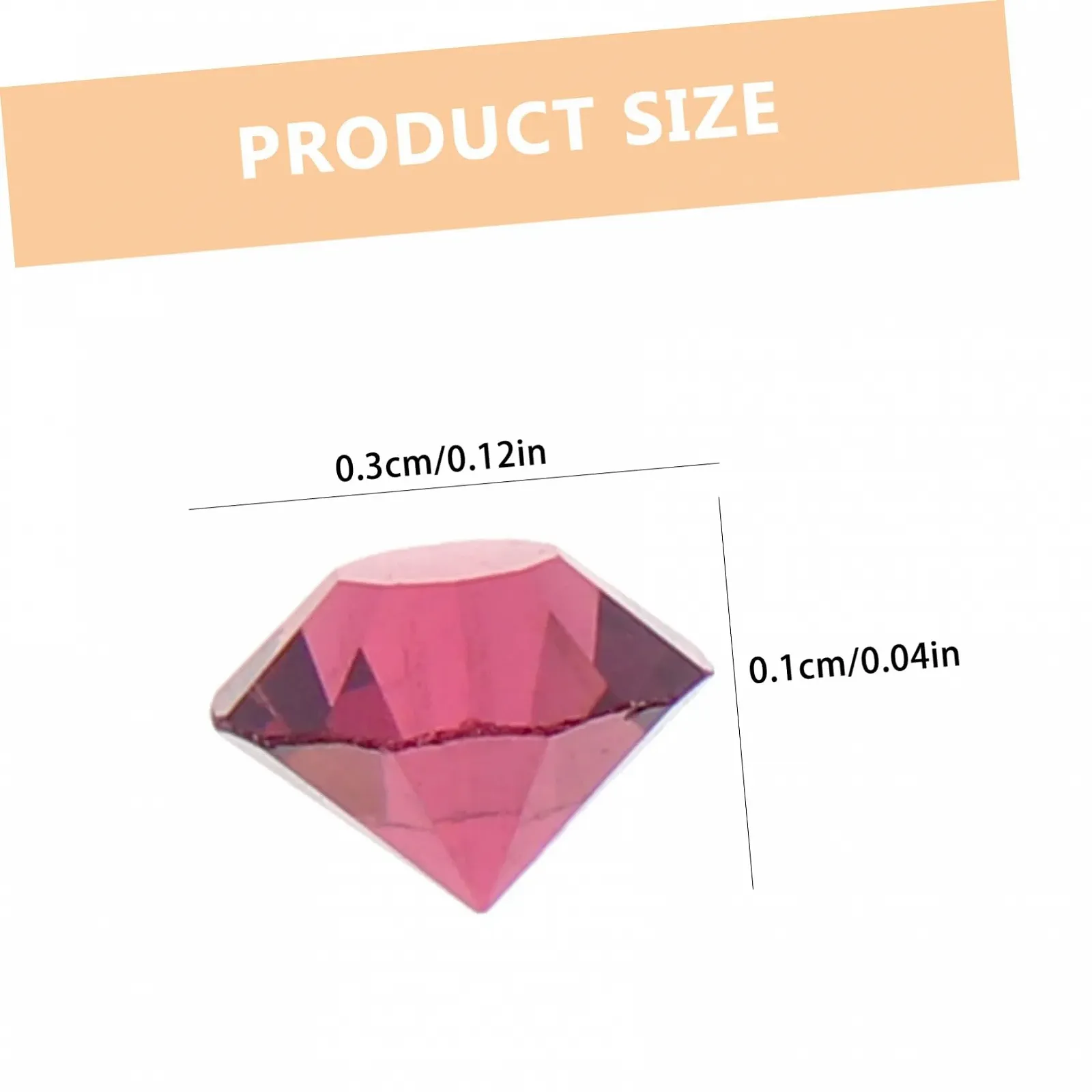 Аксессуары для гелевых ногтей COHEALI 1 пакет стеклянные бриллианты, стразы, разноцветные задние стразы для ногтей, фото №4